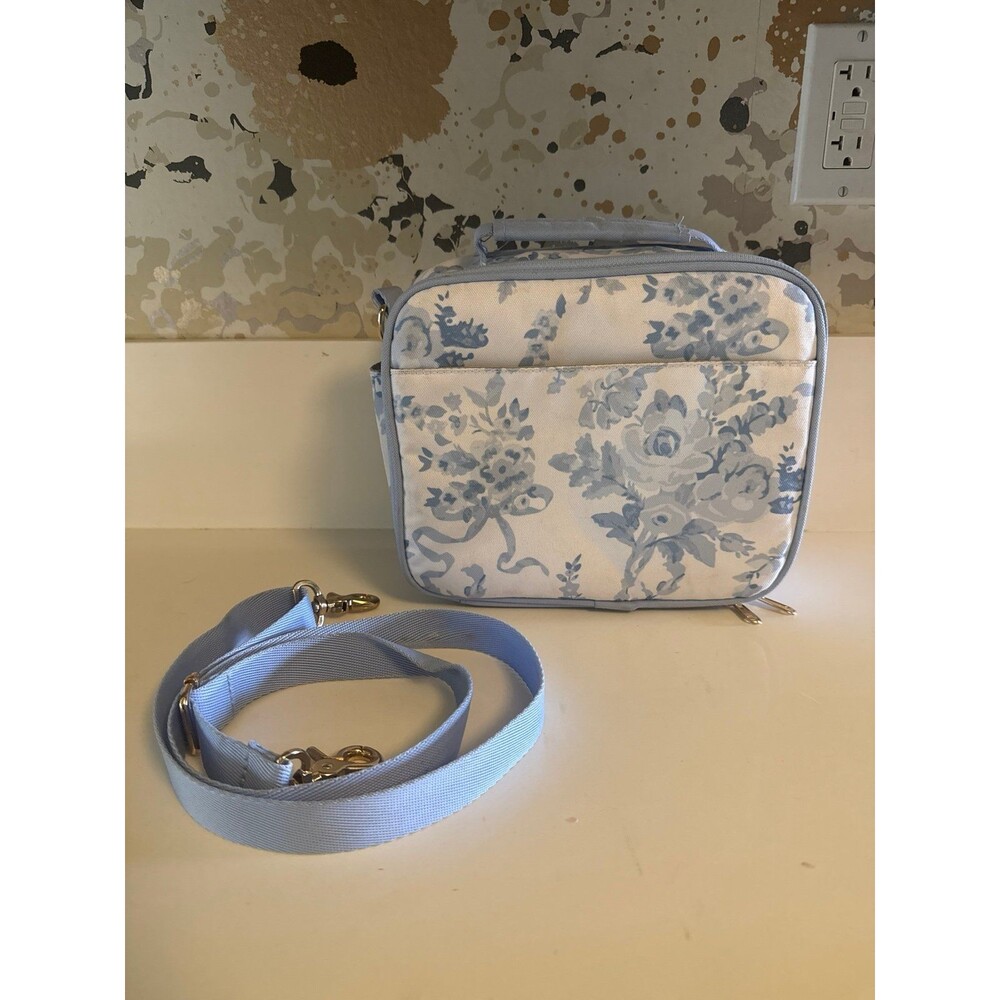 Pottery Barn x LOVE SHACK FANCY  blue rose lunch box